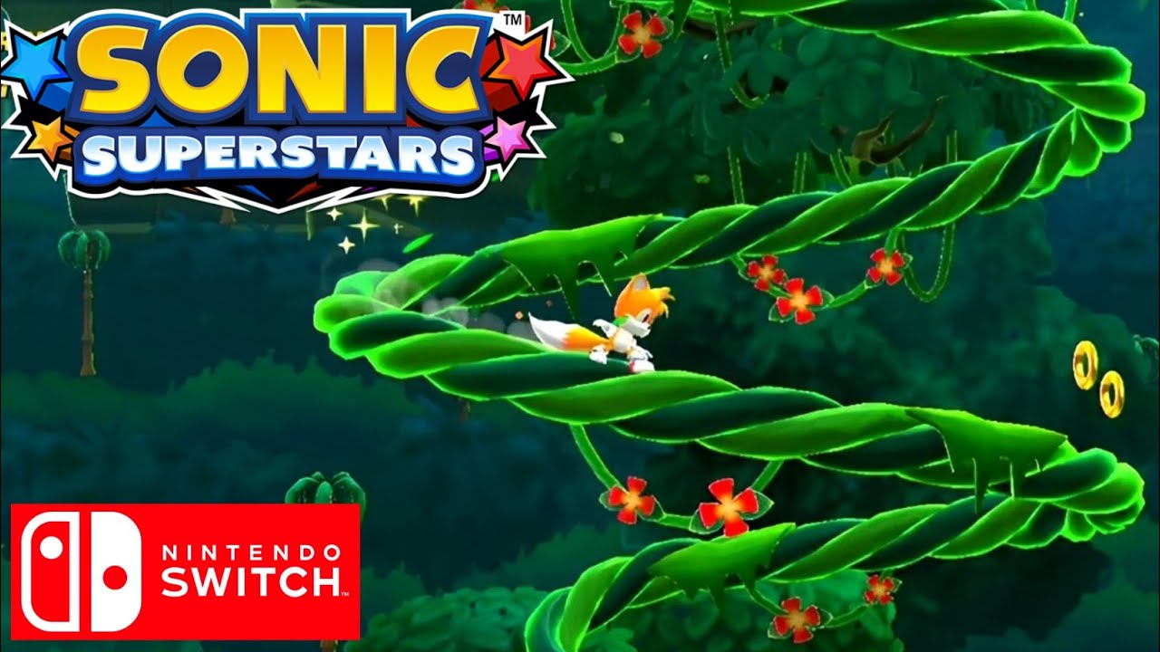 Sonic Superstars on Nintendo Switch OLED #2 - YouTube