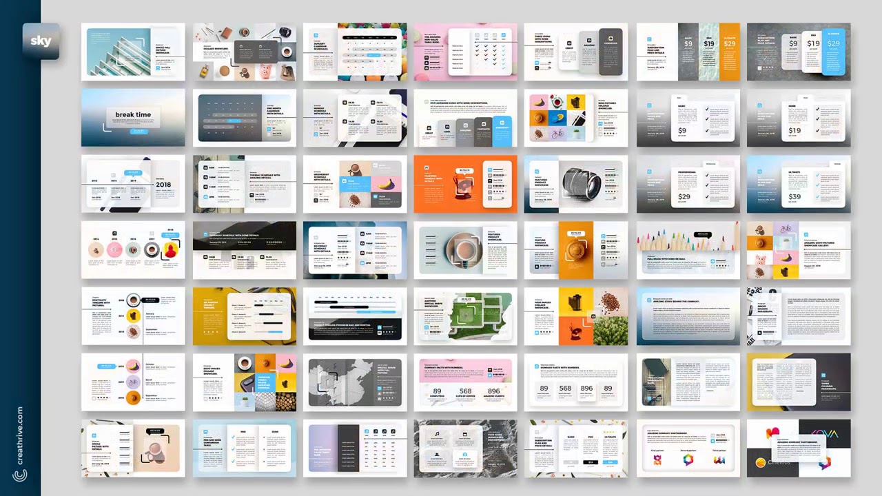 Sky PowerPoint - Graphicriver