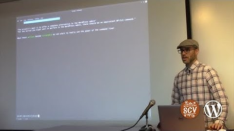 Sergio Scabuzzo: The Command Line is Your Friend: WP-CLI, the Shell and What They Can Do for You