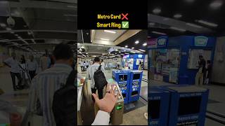 Smart Ring in Delhi Metro | Metro Travel and Ring Payment | NCMC Metro Card #Finance #travel