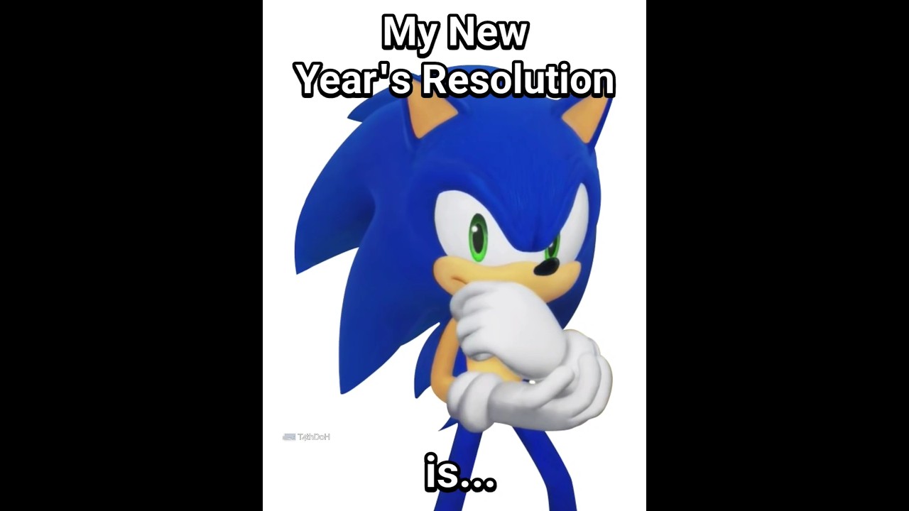 Sonic's New Year's Resolution
