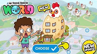 *NEW LOCATION UNLOCKED* FREE CHICKEN EGG HOUSE TOCA BOCA! LATEST UPDATE