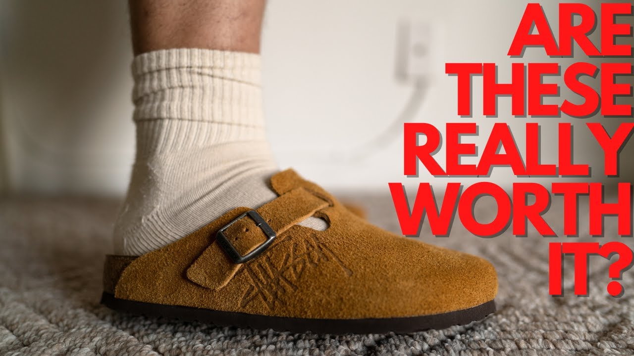 Are These Worth The $200? | x Birkenstock Boston Clog Sizing And On Feet - YouTube