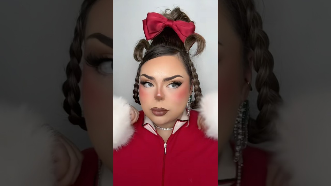 cindy lou who hair tut #shorts