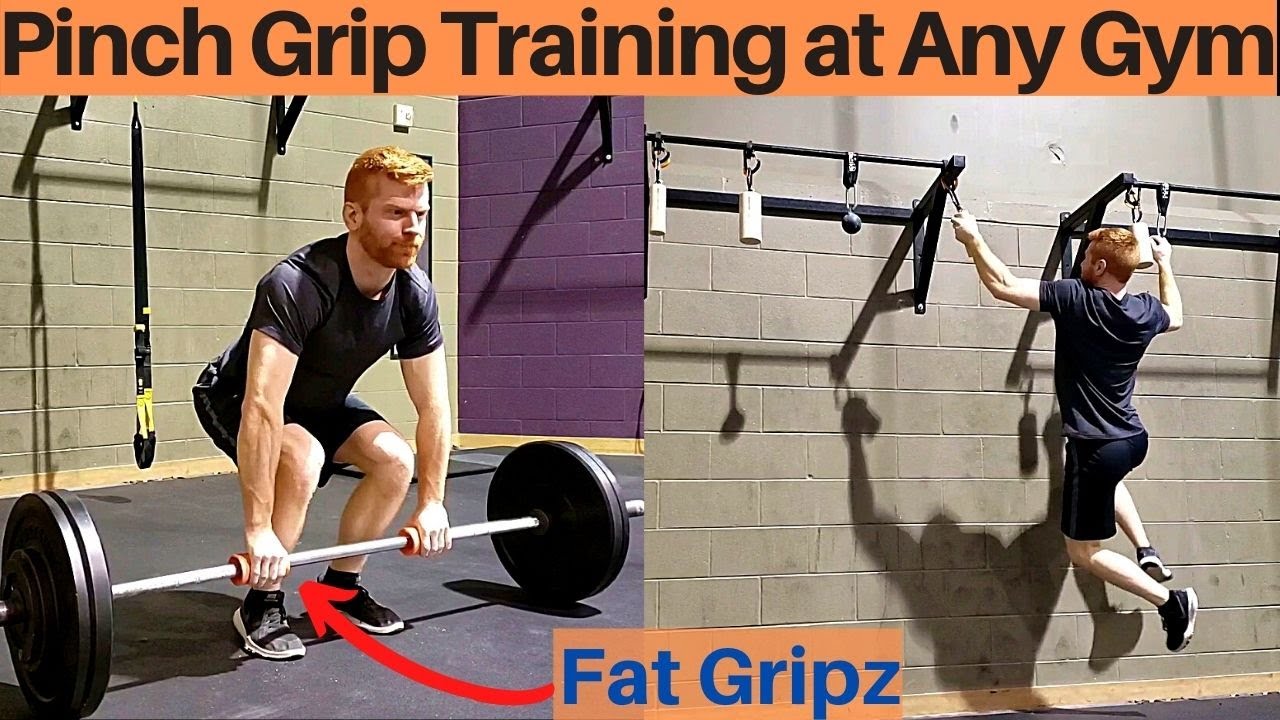 Pinch Grip Training for Climbing, Ninja Warrior, and Armlifting - YouTube