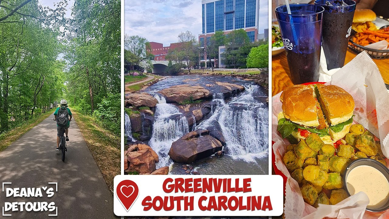 Walking & Biking Downtown Greenville, South Carolina + the Swamp Rabbit