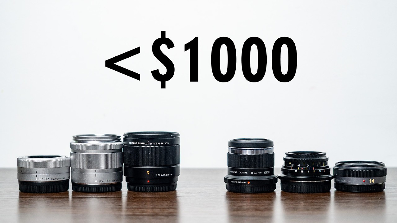 Лучшие бюджетные варианты объективов Holy Trinity для формата Micro Four Thirds