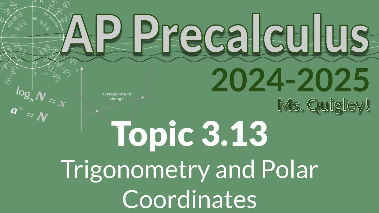 APPC 3.13 Polar Coordinates