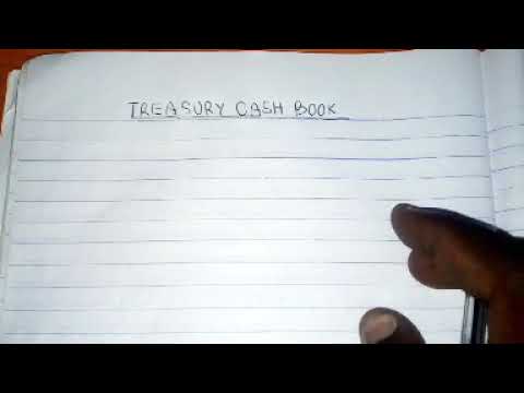 TREASURY CASH BOOK