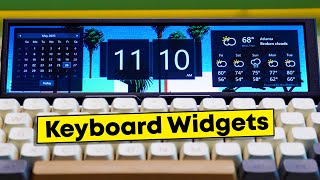 Adding a Smart Dashboard to My Keyboard!