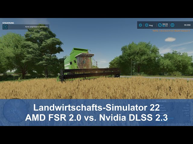 Landwirtschafts-Simulator 22 im Test: Drillen und düngen mit DLSS 