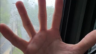 ASMR - Thunderstorm with some light hand movements