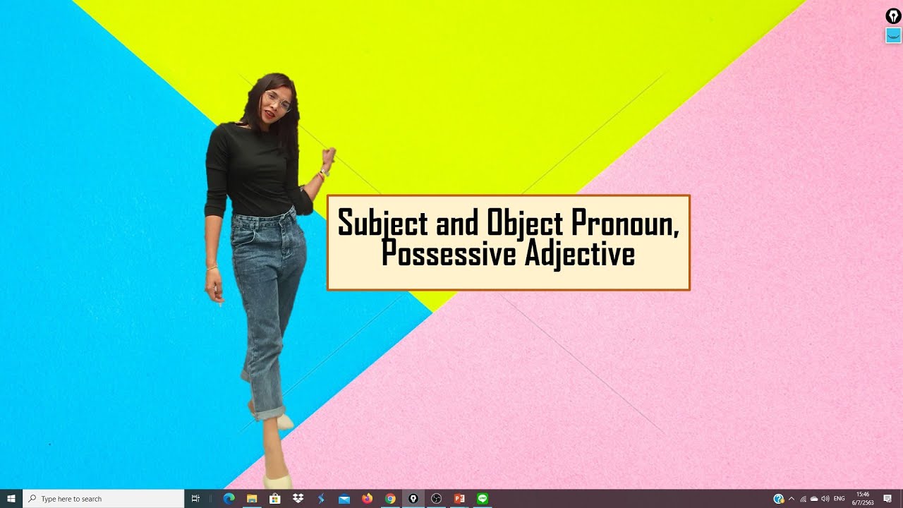 Subject \u0026 Object Pronoun \u0026 Possessive Adjective