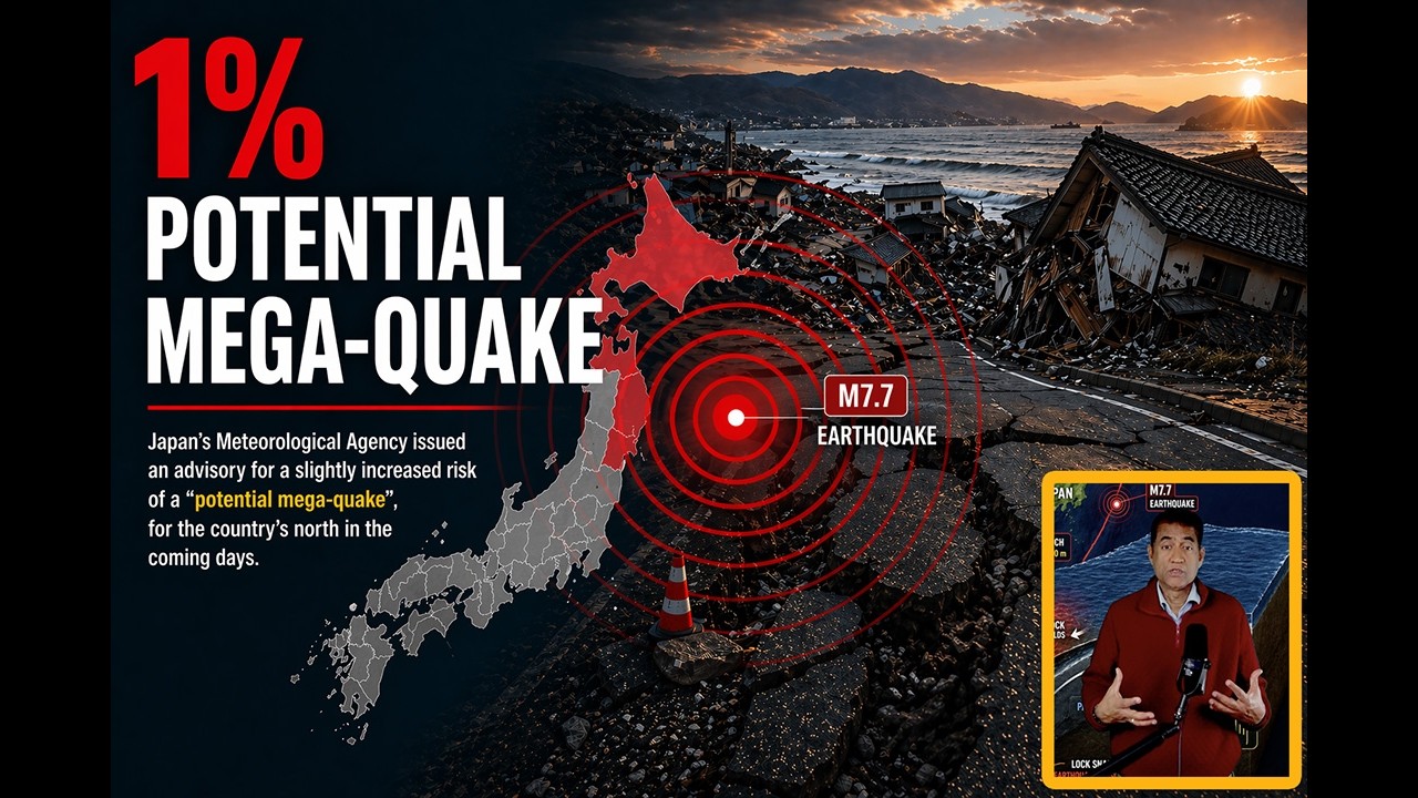 A 1% Megaquake… Japan's M7.7 Earthquake | What They Don't Explain