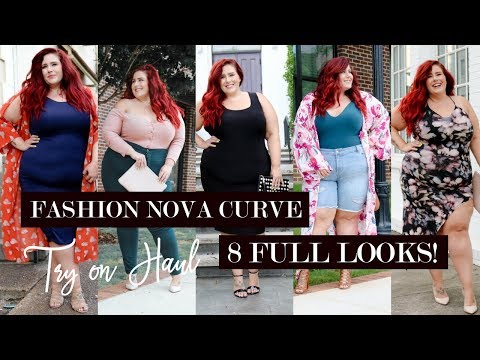 Fashion Nova Curve Plus Size Try On Haul - 8 Full Looks