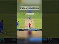 Ind vs Aus 3rd odi second inings highlight 🥶viral#cricket #shorts