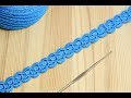 Ленточное кружево с пышными столбиками - вязание крючком How to Crochet for Beginners