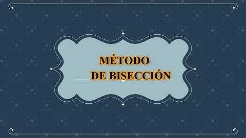 método gráfico, método de la bisección y método de la regla falsa.