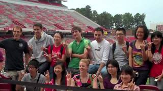 International Students Meet the Pack