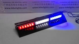 LB1104-3B Red And White, Blue LED dash light, LED emergency light.