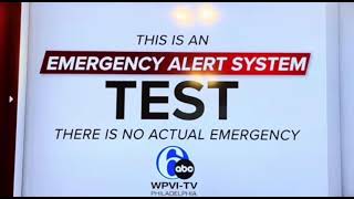 WPVI-TV Emergency Alert System Required Monthly Test in PA (EAS #134)