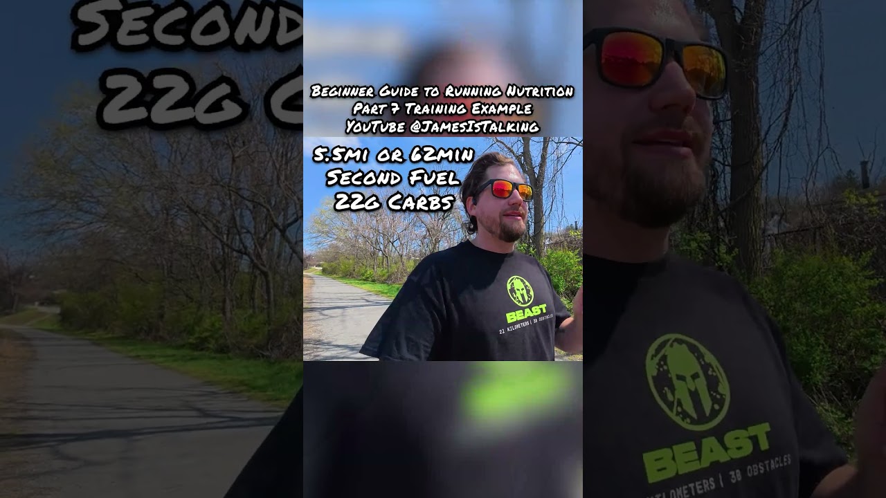 Easy training run example of practicing fueling 