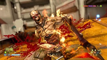 Doom Eternal  - How to Master Super Shotgun & Use Flaming Meat Hook to Stay Alive - Nightmare Dif