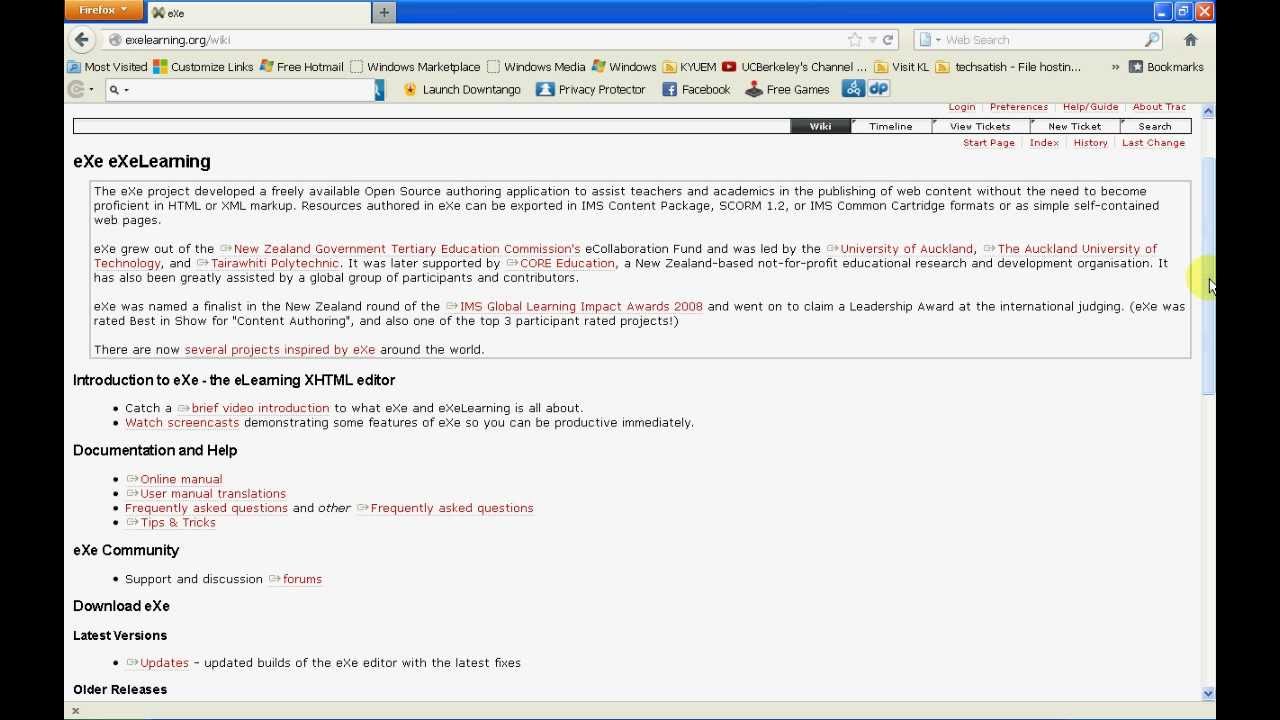 Video for Exelearning authoring tool