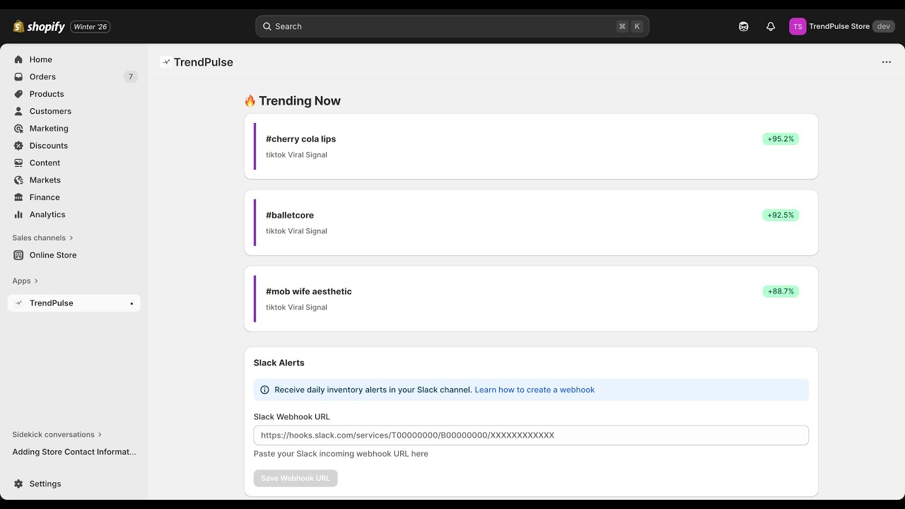 TrendPulse Demo: Predict Demand and Plan Fashion Inventory with Confidence