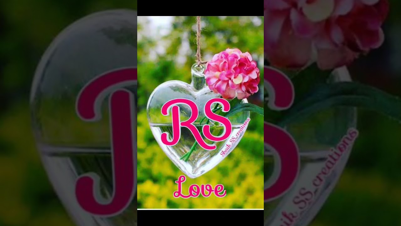 RS letter love 