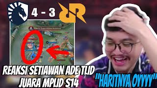 Setiawan Ades Reaction From Team Liquid Id Winning Mplid S14 The Day Is The Day Ooyy