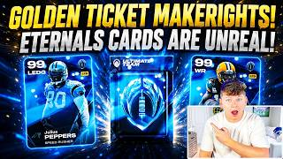 GOLDEN TICKET MAKERIGHTS! ETERNALS CARDS ARE INSANE! 99 EVERYTHING!