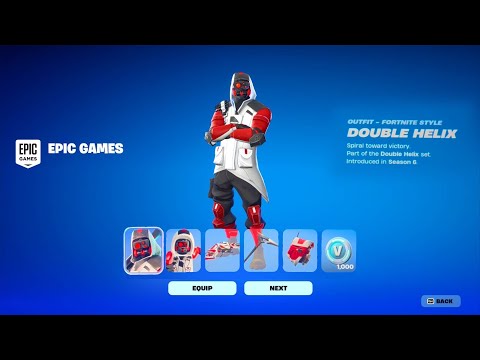 I got Double Helix in 2025... (Rarest Fortnite skin)