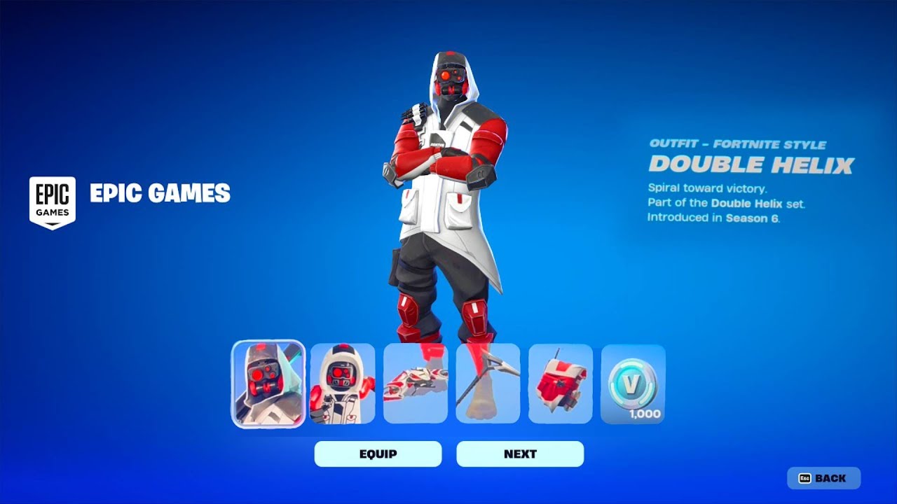 I got Double Helix in 2025... (Rarest Fortnite skin)