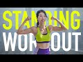 10 min standing workout at home  no jumping