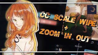 cc scale wipe + zoom in out || Tutorial on Alight Motion screenshot 4