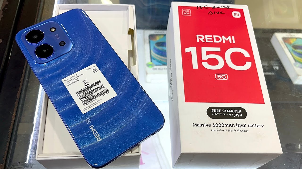 Redmi 15C 5G Unboxing | Royal Design👌And Massive 6000mAh Battery | Redmi 15c | Guru Mobile World 🔥