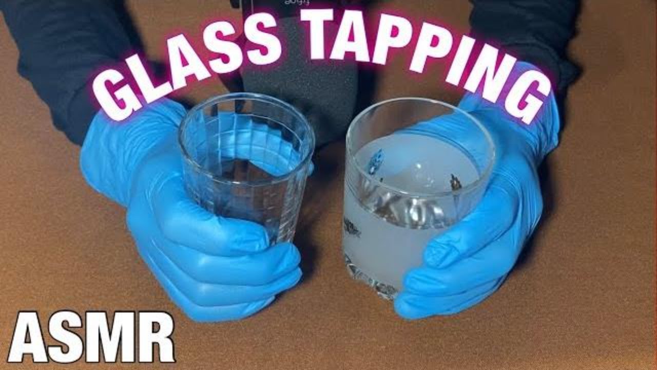 ASMR | Glass Tapping Triggers (No Talking) + Trying ASMR For The First ...