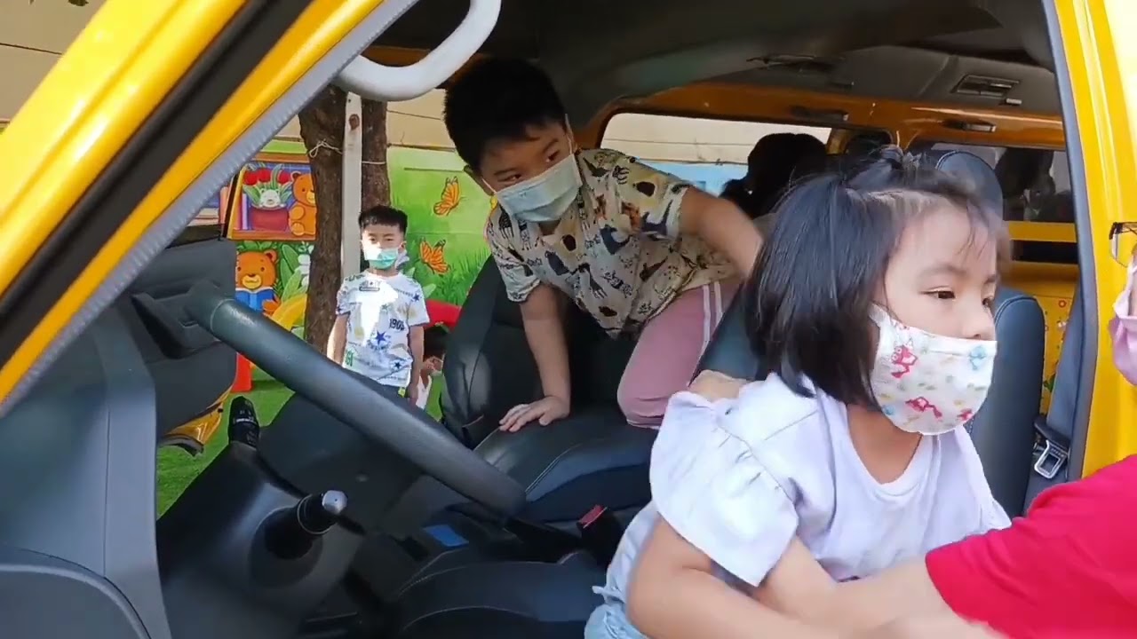 仁惠幼兒園 大三班 娃娃車逃生實際演練~112.10.03