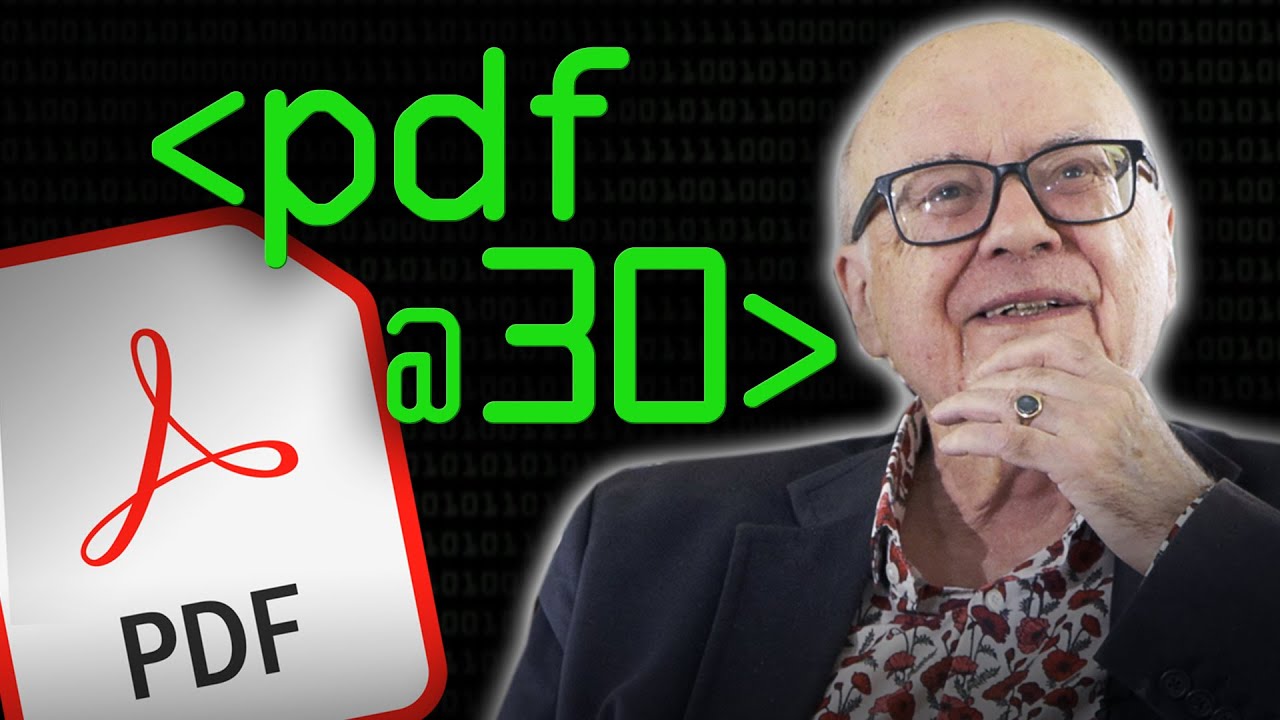 Discussing PDF30 Years Old   Computerphile
