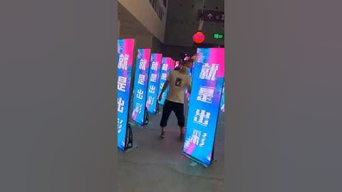 Poster led display & Panel size :640x1920mm