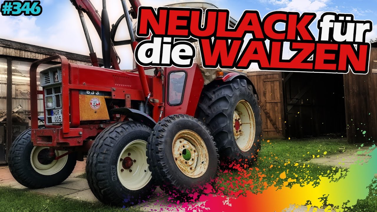 Endlich NEULACK für die Räder! | IHC 633 | Mr. Moto