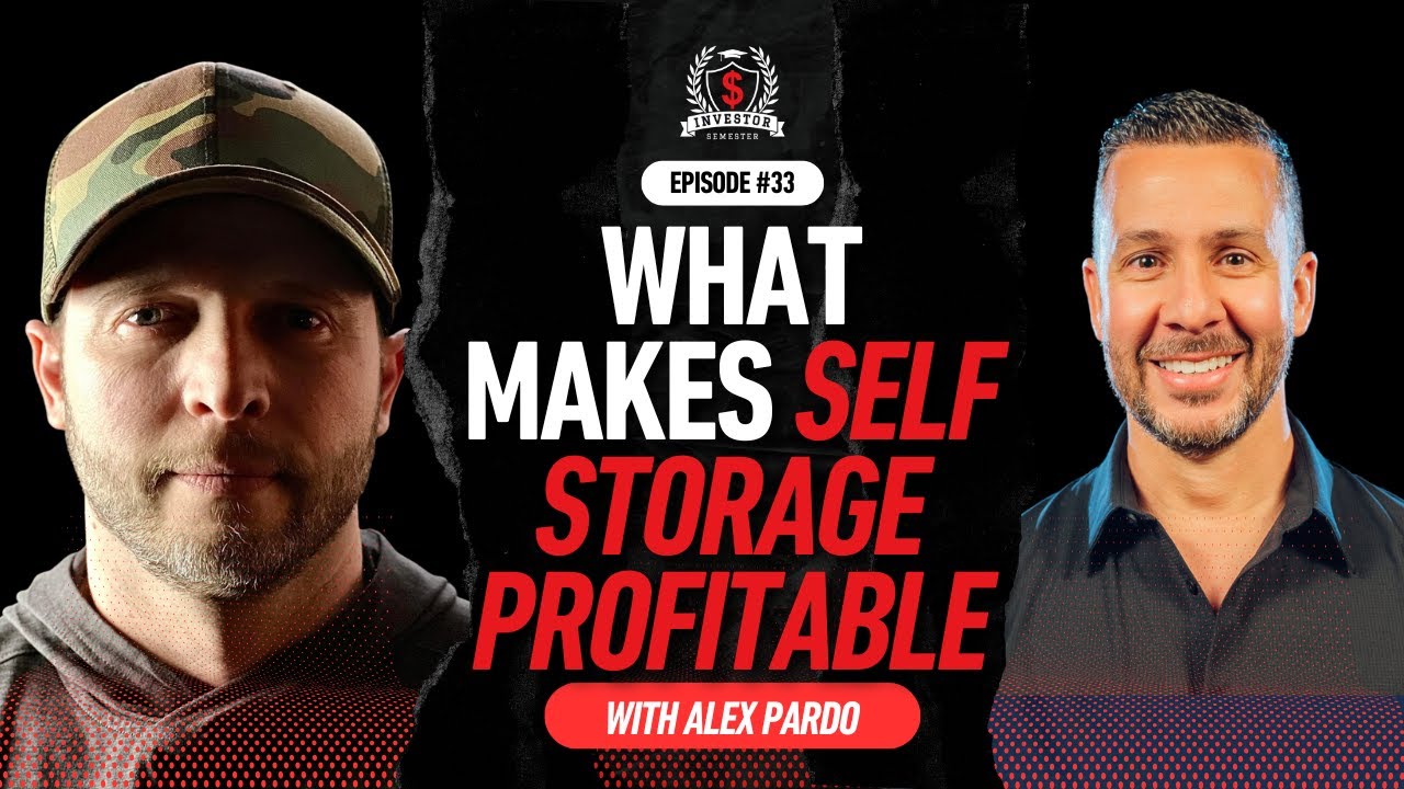 Self Storage Investing Explained: Deals, Underwriting, and Auctions with Alex Pardo | EP 33