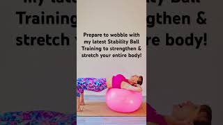 Stability Ball Training can be Fun AND Functional to Build your Core Strength 🔥  #stabilityball