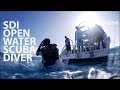 Open water scuba diver  scuba diving international  sdi
