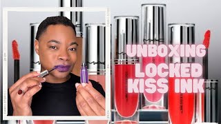 UNBOXING:NEWEST MAC LOCKED KISS INk  LIQUID LIP COLOUR