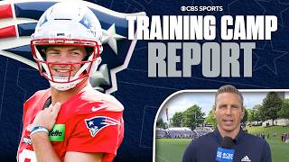 Patriots training camp UPDATE: Drake Maye + AJ Brown connection, Christian Gonzalez contract talk