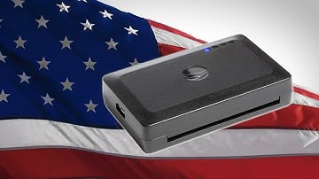Made in the USA Wireless CAC Smart Card Reader