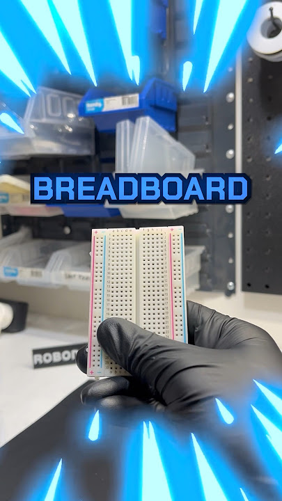 Breadboards In 60 Seconds! #electronics #breadboard #IoT