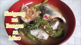 Sinigang na Bangus sa Miso